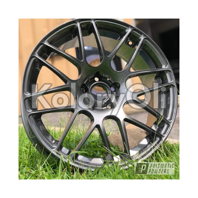 ULTRA BLACK CHROME Farba Proszkowa Poliuretanowa Kolor Srebrny Wysoki połysk KO-PP0065 ULTRA BLACK CHROME Farba Proszkowa Poliuretanowa Kolor Srebrny Wysoki połysk KO-PP0065
