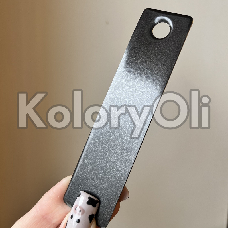BLACK CHROME III Farba Proszkowa Poliestrowa Kolor Czarny Półpołysk KO-PP0266