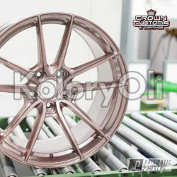 COPPER CHROME Farba Proszkowa Poliuretanowa Kolor Srebrny Miedziany Wysoki połysk KO-PP2036 COPPER CHROME Farba Proszkowa Poliuretanowa Kolor Srebrny Miedziany Wysoki połysk KO-PP2036