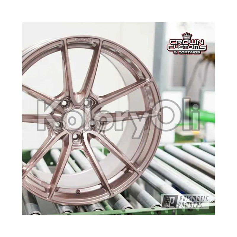 COPPER CHROME Farba Proszkowa Poliuretanowa Kolor Srebrny Miedziany Wysoki połysk KO-PP2036 COPPER CHROME Farba Proszkowa Poliuretanowa Kolor Srebrny Miedziany Wysoki połysk KO-PP2036