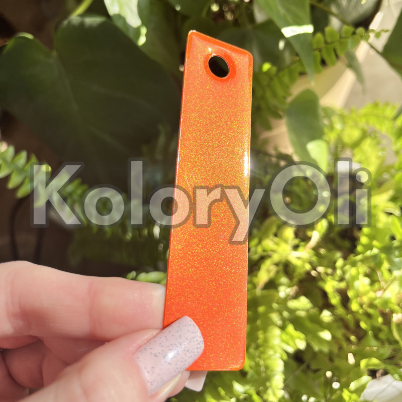 ILLUSION TANGERINE TWIST Farba Proszkowa Poliestrowa Kolor Pomarańczowy Wysoki połysk KO-PP0148 ILLUSION TANGERINE TWIST Farba Proszkowa Poliestrowa Kolor Pomarańczowy Wysoki połysk KO-PP0148