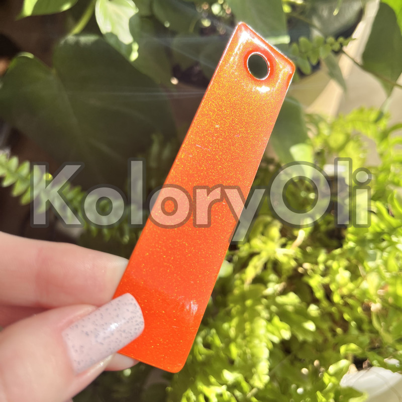 ILLUSION TANGERINE TWIST Farba Proszkowa Poliestrowa Kolor Pomarańczowy Wysoki połysk KO-PP0148 ILLUSION TANGERINE TWIST Farba Proszkowa Poliestrowa Kolor Pomarańczowy Wysoki połysk KO-PP0148