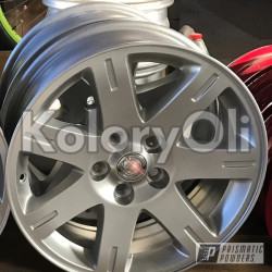 BMW SILVER Farba Proszkowa Poliestrowa Kolor Srebrny Półpołysk KO-PP0048 BMW SILVER Farba Proszkowa Poliestrowa Kolor Srebrny Półpołysk KO-PP0048