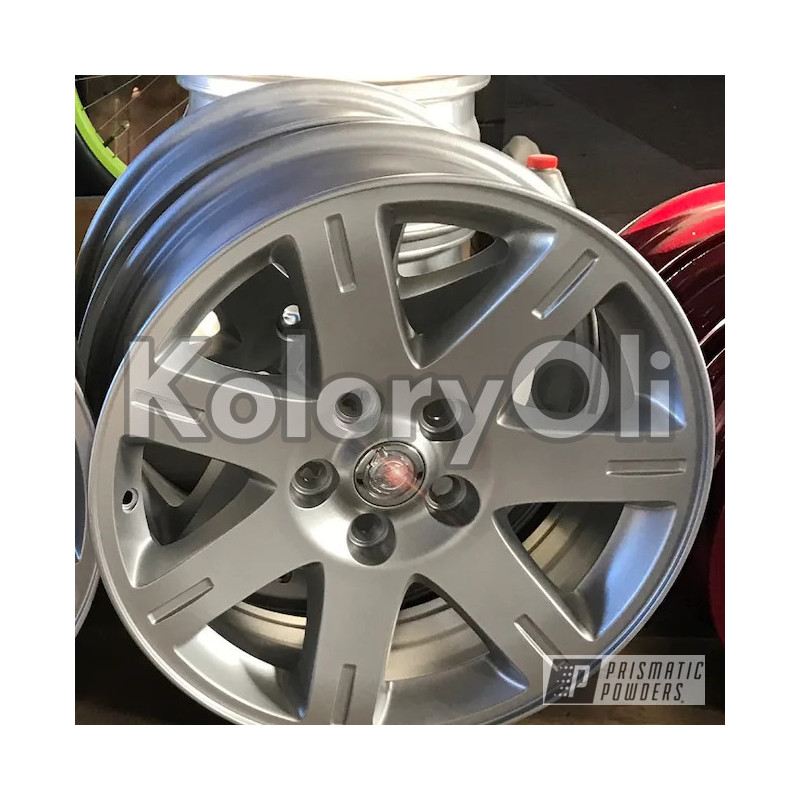 BMW SILVER Farba Proszkowa Poliestrowa Kolor Srebrny Półpołysk KO-PP0048 BMW SILVER Farba Proszkowa Poliestrowa Kolor Srebrny Półpołysk KO-PP0048