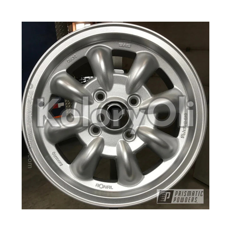 BMW SILVER Farba Proszkowa Poliestrowa Kolor Srebrny Półpołysk KO-PP0048 BMW SILVER Farba Proszkowa Poliestrowa Kolor Srebrny Półpołysk KO-PP0048