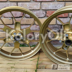 ANODIZED GOLD Farba Proszkowa Poliestrowa Kolor Złoty Wysoki połysk KO-PP0174 ANODIZED GOLD Farba Proszkowa Poliestrowa Kolor Złoty Wysoki połysk KO-PP0174