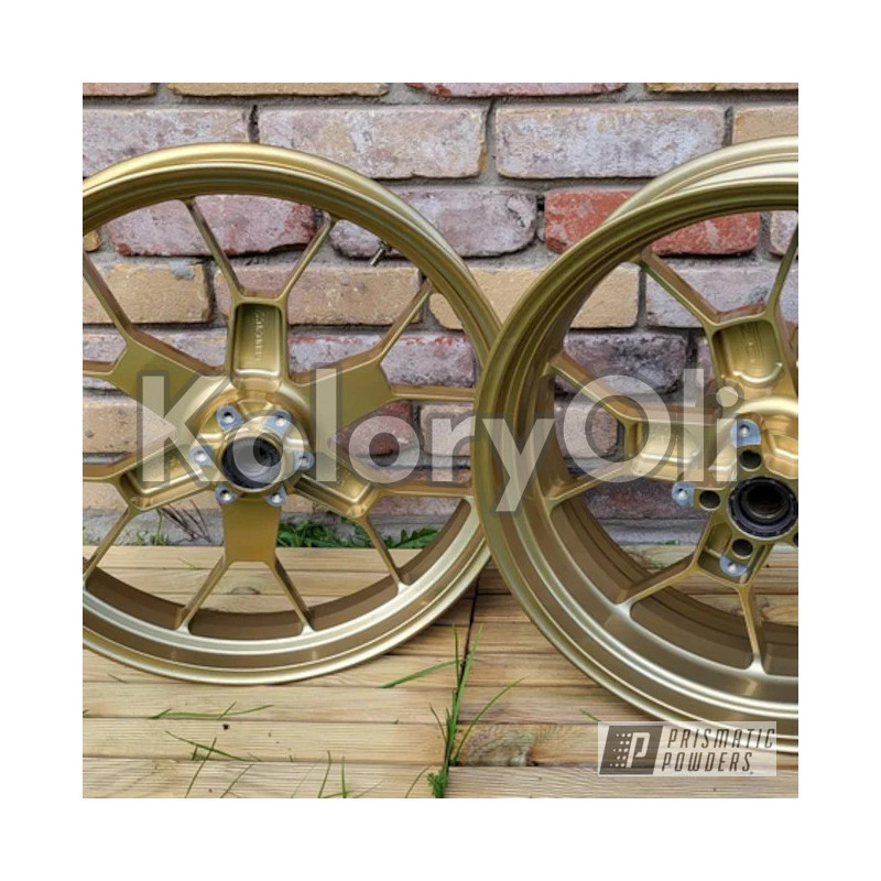 ANODIZED GOLD Farba Proszkowa Poliestrowa Kolor Złoty Wysoki połysk KO-PP0174 ANODIZED GOLD Farba Proszkowa Poliestrowa Kolor Złoty Wysoki połysk KO-PP0174