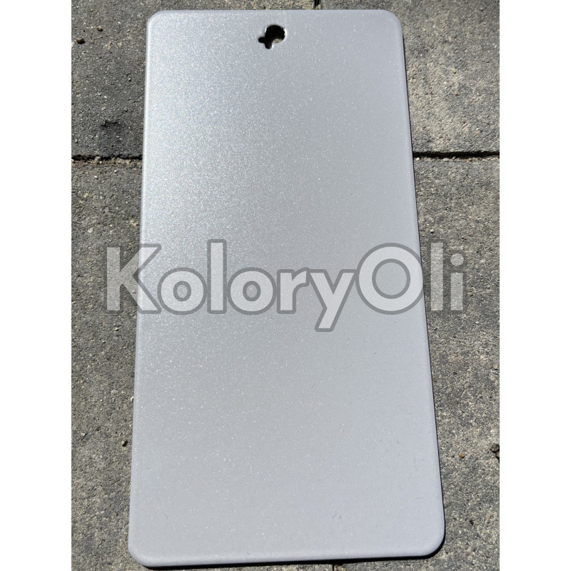 RAL 9006 bondowany QUALICOAT Farba Proszkowa Poliestrowa Kolor Szary Srebrny aluminiowy Gładki Mat KO-L0124