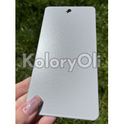 RAL 9006 bondowany QUALICOAT Farba Proszkowa Poliestrowa Kolor Szary Srebrny aluminiowy Gładki Mat KO-L0124