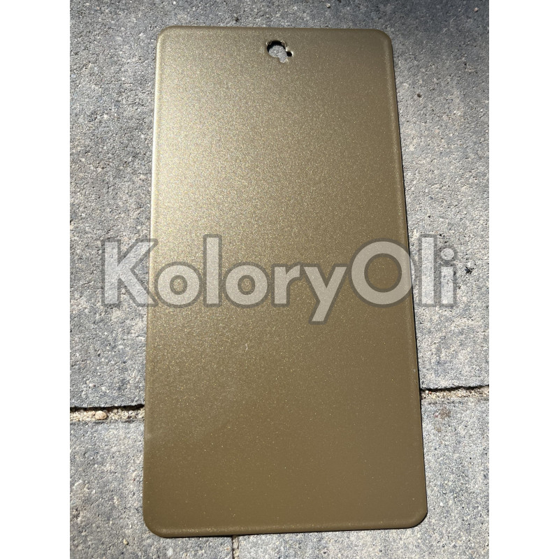 GOLD BRONZE bondowany QUALICOAT 2 Farba Proszkowa Poliestrowa Kolor brązowy złoty Gładki Mat KO-L0131 GOLD BRONZE bondowany QUALICOAT 2 Farba Proszkowa Poliestrowa Kolor brązowy złoty Gładki Mat KO-L0131