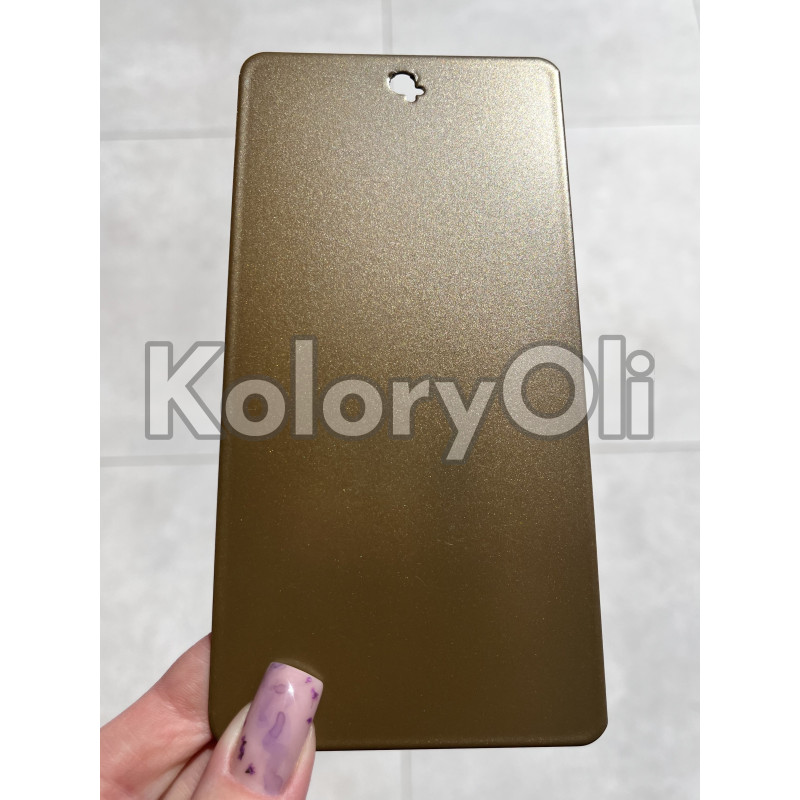 GOLD BRONZE bondowany QUALICOAT 2 Farba Proszkowa Poliestrowa Kolor brązowy złoty Gładki Mat KO-L0131 GOLD BRONZE bondowany QUALICOAT 2 Farba Proszkowa Poliestrowa Kolor brązowy złoty Gładki Mat KO-L0131