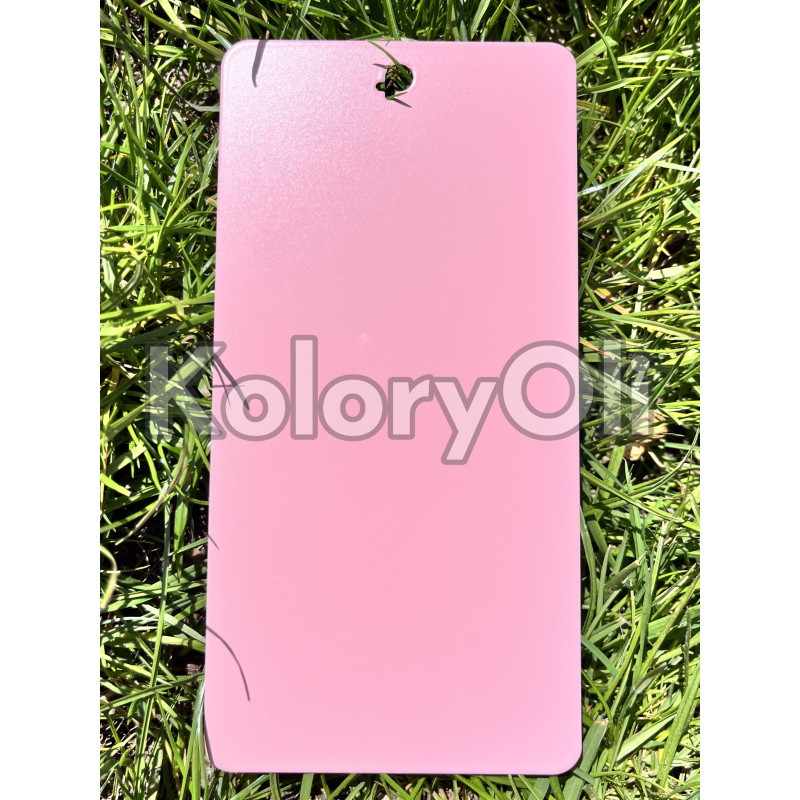 LIGHT PINK QUALICOAT 2 Farba Proszkowa Poliestrowa Kolor różowy Gładki Mat KO-L0135 LIGHT PINK QUALICOAT 2 Farba Proszkowa Poliestrowa Kolor różowy Gładki Mat KO-L0135
