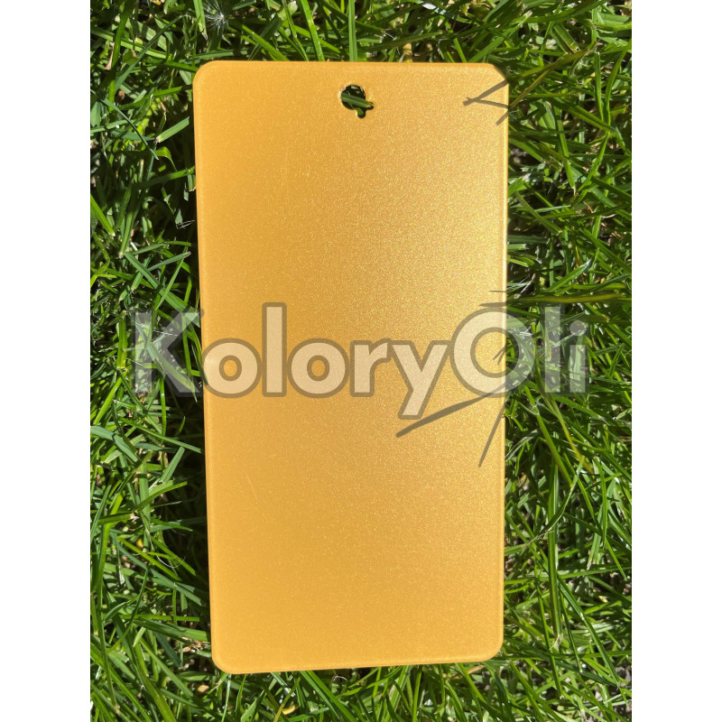 SUNNY GOLD bond QUALICOAT 2 Farba Proszkowa Poliestrowa Kolor złoty Gładki Mat KO-L0137 SUNNY GOLD bond QUALICOAT 2 Farba Proszkowa Poliestrowa Kolor złoty Gładki Mat KO-L0137