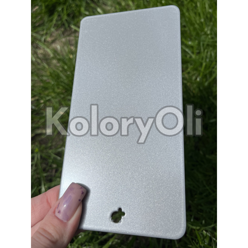 SILVER bond QUALICOAT 2 Farba Proszkowa Poliestrowa Kolor złoty szary Gładki Połysk KO-L0121 SILVER bond QUALICOAT 2 Farba Proszkowa Poliestrowa Kolor złoty szary Gładki Połysk KO-L0121