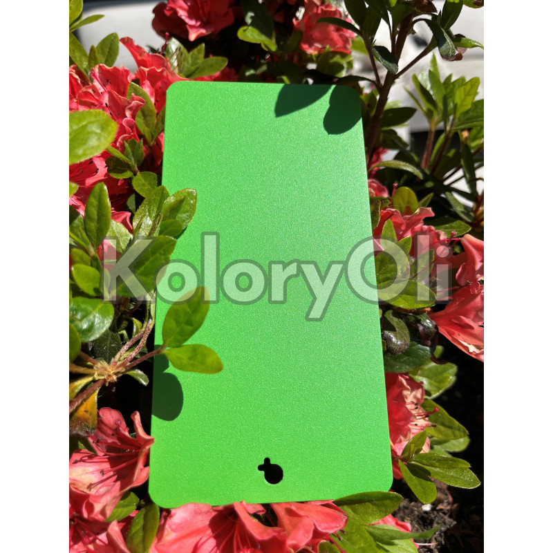 RAL 6018 QUALICOAT Farba Proszkowa Poliestrowa Kolor zielony żółty Drobna Struktura SuperMat KO-L0170 RAL 6018 QUALICOAT Farba Proszkowa Poliestrowa Kolor zielony żółty Drobna Struktura SuperMat KO-L0170