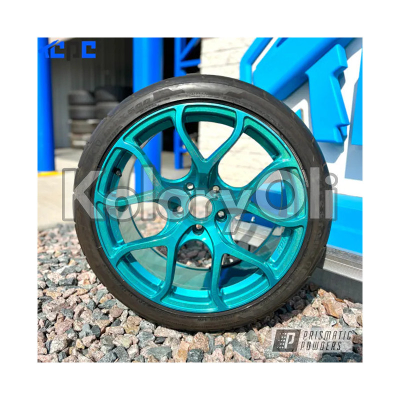 MERMAID CANDY Farba Proszkowa Poliuretanowa Kolor Zielony Wysoki połysk KO-PP0157 MERMAID CANDY Farba Proszkowa Poliuretanowa Kolor Zielony Wysoki połysk KO-PP0157