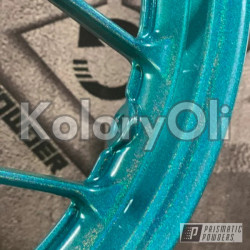 MERMAID CANDY Farba Proszkowa Poliuretanowa Kolor Zielony Wysoki połysk KO-PP0157 MERMAID CANDY Farba Proszkowa Poliuretanowa Kolor Zielony Wysoki połysk KO-PP0157
