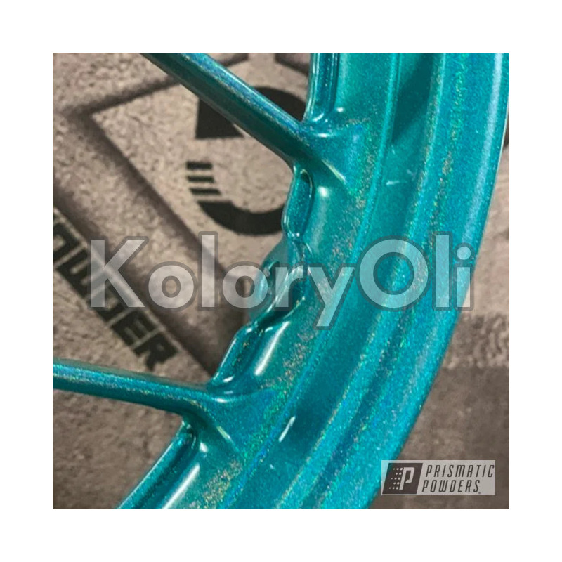 MERMAID CANDY Farba Proszkowa Poliuretanowa Kolor Zielony Wysoki połysk KO-PP0157 MERMAID CANDY Farba Proszkowa Poliuretanowa Kolor Zielony Wysoki połysk KO-PP0157