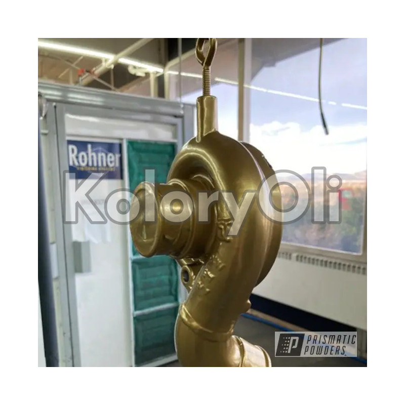 MINERS GOLD II Farba Proszkowa Poliestrowa Kolor Złoty Półpołysk KO-PP1485 MINERS GOLD II Farba Proszkowa Poliestrowa Kolor Złoty Półpołysk KO-PP1485