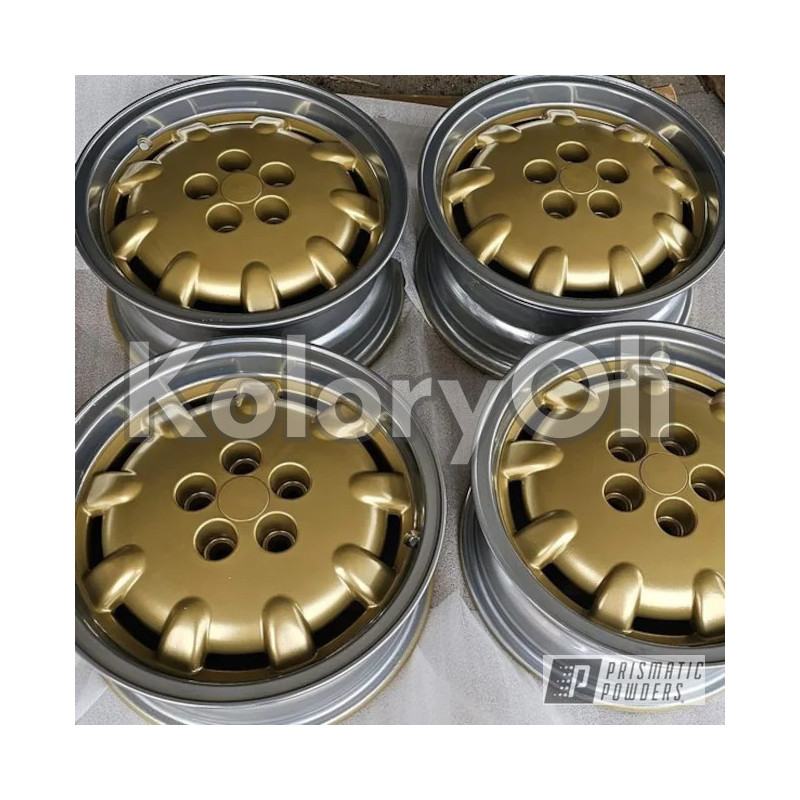 MINERS GOLD II Farba Proszkowa Poliestrowa Kolor Złoty Półpołysk KO-PP1485 MINERS GOLD II Farba Proszkowa Poliestrowa Kolor Złoty Półpołysk KO-PP1485