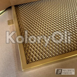 EMPEROR'S GOLD Farba Proszkowa Poliestrowa Kolor Złoty Półpołysk KO-PP0796 EMPEROR'S GOLD Farba Proszkowa Poliestrowa Kolor Złoty Półpołysk KO-PP0796