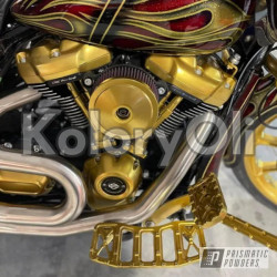 HALLA-HALLA GOLD Farba Proszkowa Poliestrowa Kolor Złoty Wysoki połysk KO-PP0839 HALLA-HALLA GOLD Farba Proszkowa Poliestrowa Kolor Złoty Wysoki połysk KO-PP0839