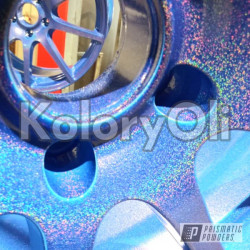 BLUE MADNESS Farba Proszkowa Poliestrowa Kolor Niebieski Wysoki połysk KO-PP0830 BLUE MADNESS Farba Proszkowa Poliestrowa Kolor Niebieski Wysoki połysk KO-PP0830