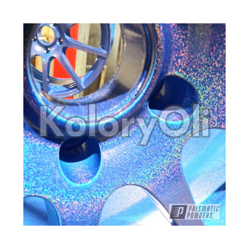 BLUE MADNESS Farba Proszkowa Poliestrowa Kolor Niebieski Wysoki połysk KO-PP0830 BLUE MADNESS Farba Proszkowa Poliestrowa Kolor Niebieski Wysoki połysk KO-PP0830
