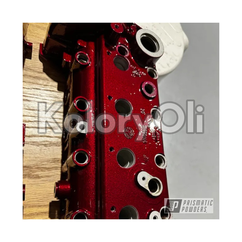 FRACTURED ILLUSION CHERRY Farba Proszkowa Poliestrowa Kolor Czerwony Wysoki połysk KO-PP0213 FRACTURED ILLUSION CHERRY Farba Proszkowa Poliestrowa Kolor Czerwony Wysoki połysk KO-PP0213