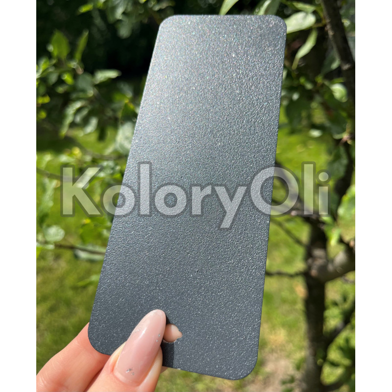RAL 7016 Farba Proszkowa Poliestrowa Kolor Szary Antracyt Metalik Półmat drobna struktura (35-45 glosów) KO-N0548 RAL 7016 Farba Proszkowa Poliestrowa Kolor Szary Antracyt Metalik Półmat drobna struktura (35-45 glosów) KO-N0548