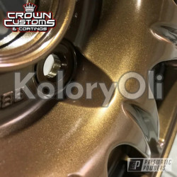 GOLDEN BROWN Farba Proszkowa Poliuretanowa Kolor Brąz Połysk KO-PP1694 GOLDEN BROWN Farba Proszkowa Poliuretanowa Kolor Brąz Połysk KO-PP1694