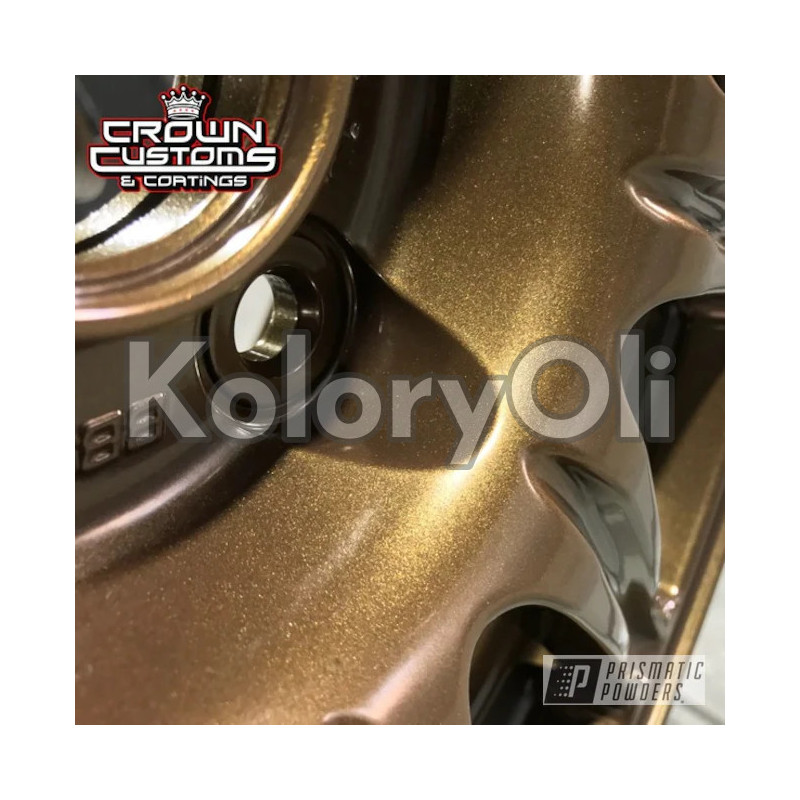GOLDEN BROWN Farba Proszkowa Poliuretanowa Kolor Brąz Połysk KO-PP1694 GOLDEN BROWN Farba Proszkowa Poliuretanowa Kolor Brąz Połysk KO-PP1694
