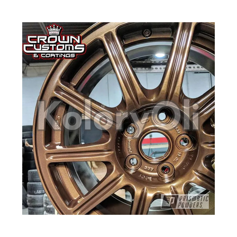 GOLDEN BROWN Farba Proszkowa Poliuretanowa Kolor Brąz Połysk KO-PP1694 GOLDEN BROWN Farba Proszkowa Poliuretanowa Kolor Brąz Połysk KO-PP1694