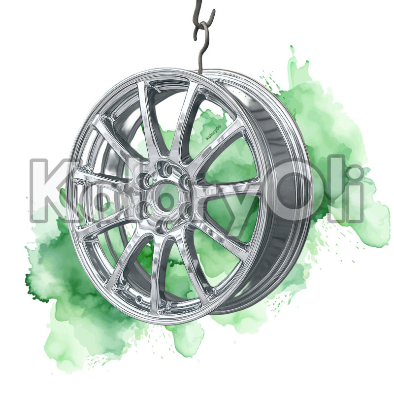 FARBA W PRODUKCJ! Transparent Bezbarwny Przejrzysty KLAR Farba Proszkowa Poliuretanowa Wysoki Połysk KO-SE0034