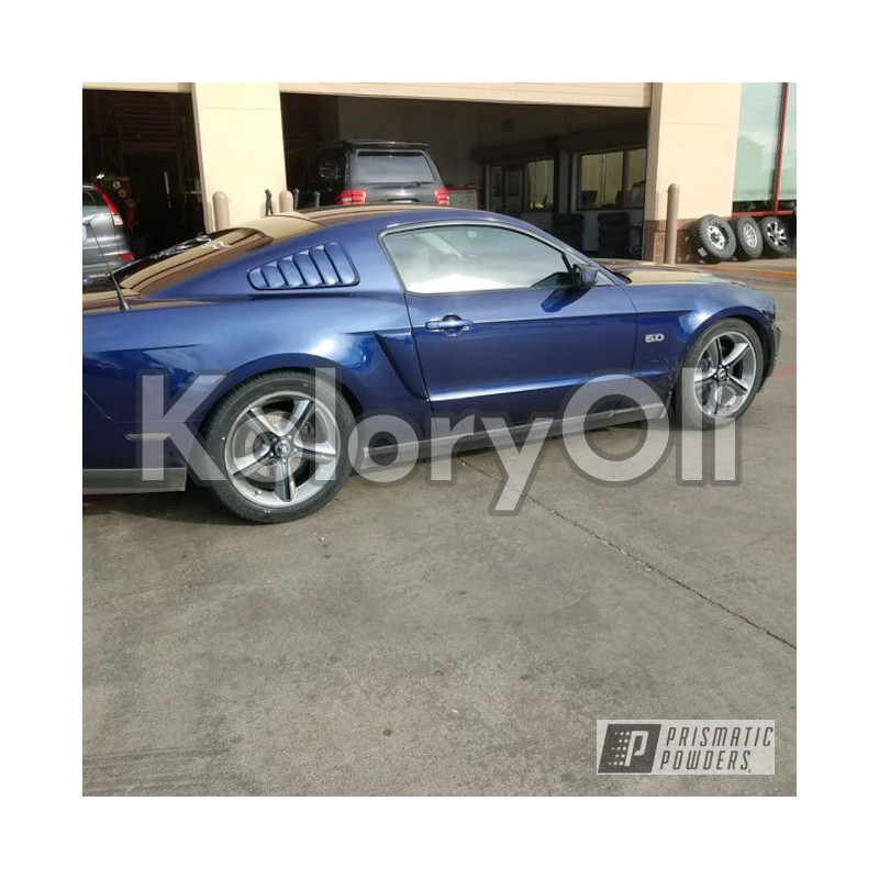 DARK BLUE METALLIC Farba Proszkowa Poliestrowa Kolor Niebieski Połysk KO-PP1099