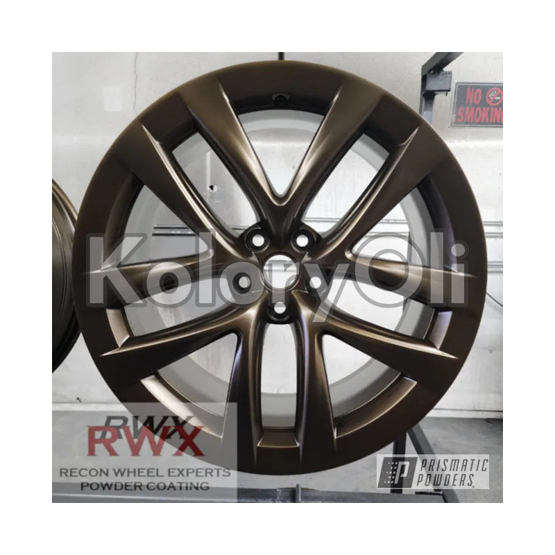 DARK BRONZE Farba Proszkowa Poliuretanowa Kolor Brąz Satyna KO-PP0538 DARK BRONZE Farba Proszkowa Poliuretanowa Kolor Brąz Satyna KO-PP0538