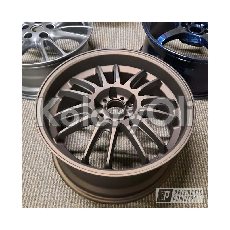 DARK BRONZE II Farba Proszkowa Poliuretanowa Kolor Brąz Satyna KO-PP0485 DARK BRONZE II Farba Proszkowa Poliuretanowa Kolor Brąz Satyna KO-PP0485