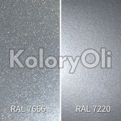 ZESTAW LAKIERNIKA DO FELG RAL 7666 + Biały Podkład Wyrównujący Powierzchnię Poliestrowy