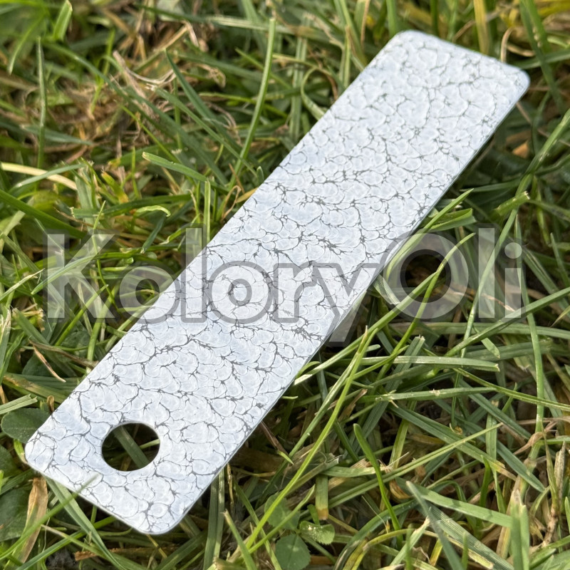 GREY/BLACK VEIN Farba Proszkowa Poliestrowa Kolor Szary Satyna KO-PP0239