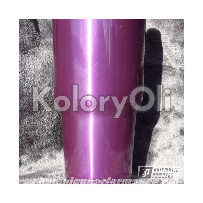 PURPLE GLAZE Farba Proszkowa Poliestrowa Kolor Fioletowy Wysoki połysk KO-PP0478
