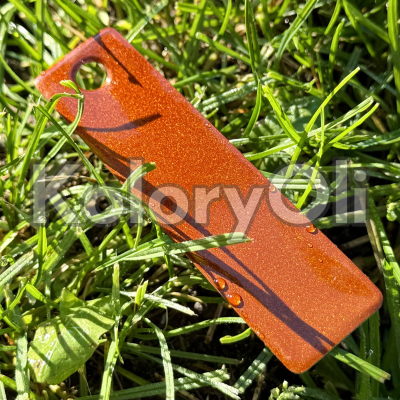 ILLUSION CINNAMON Farba Proszkowa Poliestrowa Kolor Czerwony Wysoki połysk KO-PP0565