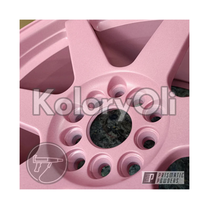 MATTE PINK Farba Proszkowa Poliestrowa Kolor Różowy Mat KO-PP1022 MATTE PINK Farba Proszkowa Poliestrowa Kolor Różowy Mat KO-PP1022