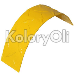 RAL 1003 QUALICOAT Farba Proszkowa Poliestrowa Kolor Żółty Sygnałowy Gładki Mat KO-V010