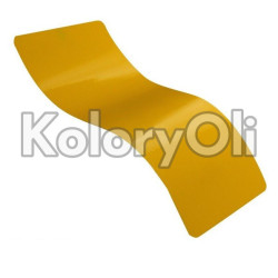 RAL 1004 QUALICOAT Farba Proszkowa Poliestrowa Kolor Żółto-Miodowy Gładki Połysk KO-V012