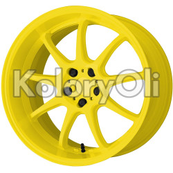 RAL 1018 Farba Proszkowa Poliestrowa Kolor Żółty Cynkowy Gładki Połysk KO-V034