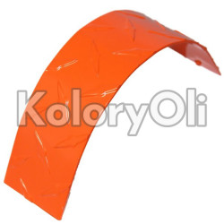 RAL 2009 Farba Proszkowa Poliestrowa Kolor Pomarańczowy Drogowy Gruba Struktura KO-U062