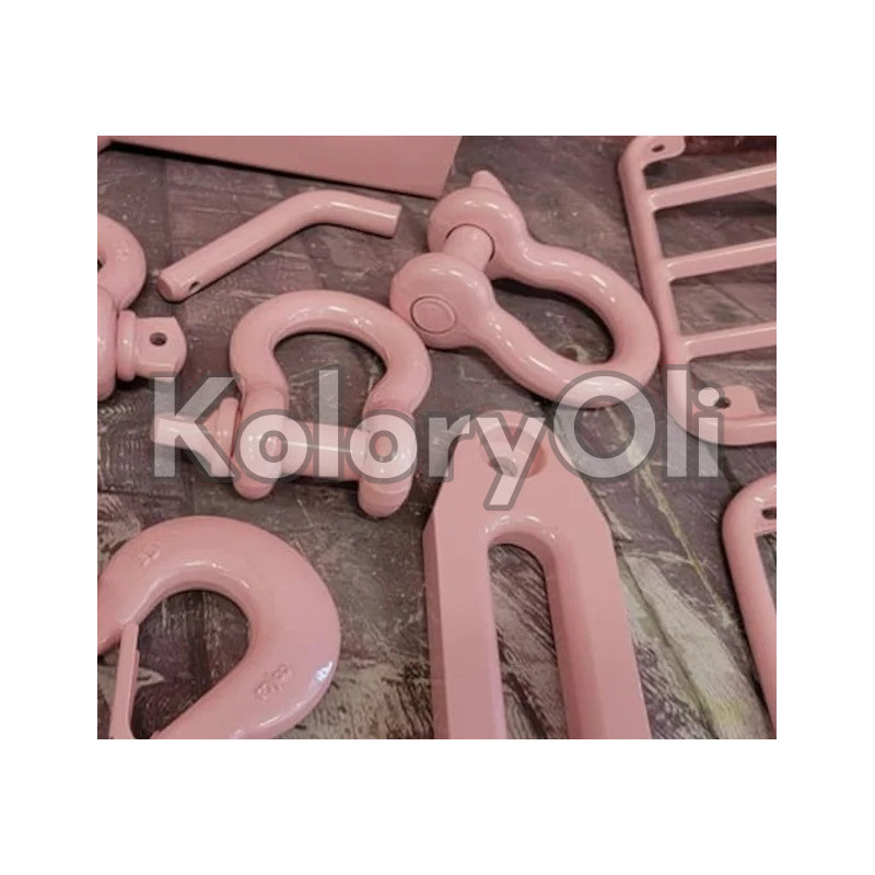 RAL 3015 Farba Proszkowa Poliestrowa Kolor Różowy Jasny Gładki Mat KO-U089 RAL 3015 Farba Proszkowa Poliestrowa Kolor Różowy Jasny Gładki Mat KO-U089