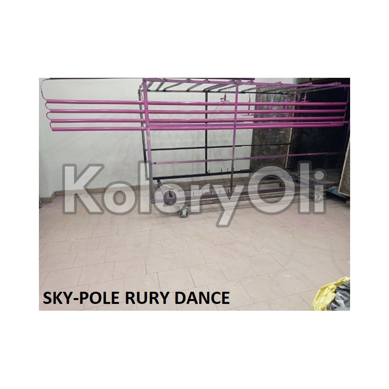 RAL ZBLIŻONY DO 4006 Farba Proszkowa Poliestrowa Kolor Purpurowy Drogowy Gładki Półpołysk KO-U108