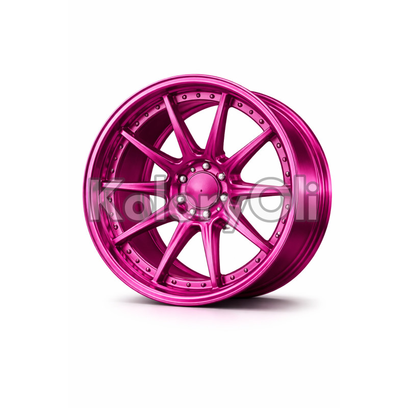 CANDY PINK Farba Proszkowa Poliestrowa Kolor Transparent Różowy Połysk KO-N0697