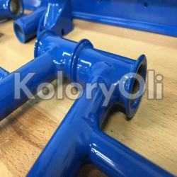 RAL 5005 Farba Proszkowa Poliestrowa Kolor Niebieski Sygnałowy Gruba Struktura KO-U127